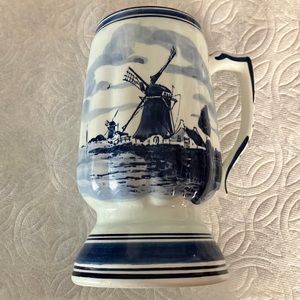 Delft mug, tankard, stein, cup.